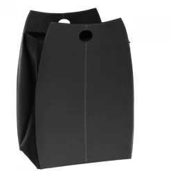 Portabiancheria Paul In Cuoio Cucito A Mano