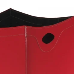 Portaoggetti Botte In Cuoio Cucito A Mano