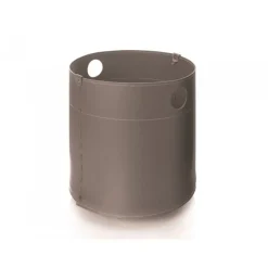 Portaoggetti Giro In Cuoio Cucito A Mano