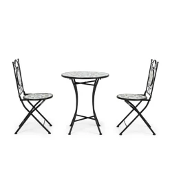 Positano Set 2 Sedie Pieghevoli + Tavolo