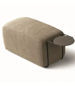 Pouf Di Design Mondrian Con Tavolino