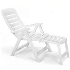 Quintilla Di Scab, Lettino Prendisole In Polipropilene, Realizzato Interamente In Italia.