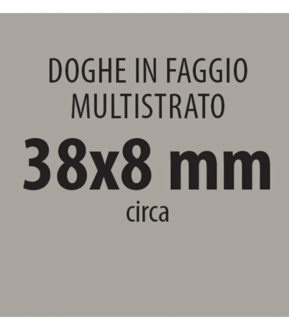 Rete A Doghe Il Legno Fissa, Singola E Matrimoniale