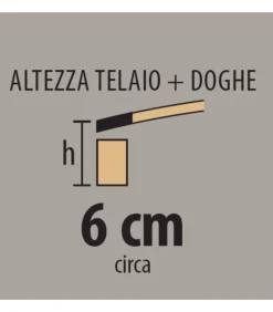 Rete In Legno Fissa Con Doghe Regolabili Singola E Matrimoniale