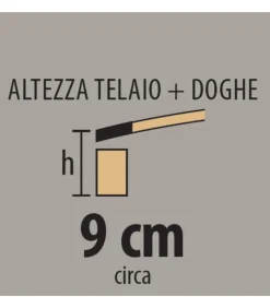 Rete Ortopedica In Legno Singola E Matrimoniale Con Regolatori Di Peso