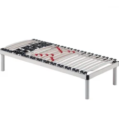 Rete Ortopedica Singola E Matrimoniale Il Legno Con Doghe In Faggio E Regolatore Di Portanza