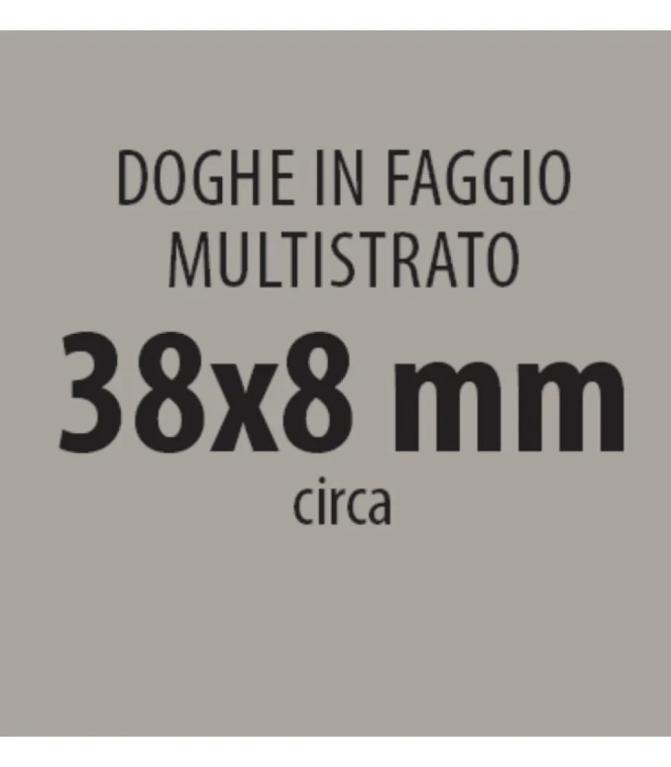 Rete Ortopedica Singola E Matrimoniale Il Legno Con Doghe In Faggio E Regolatore Di Portanza