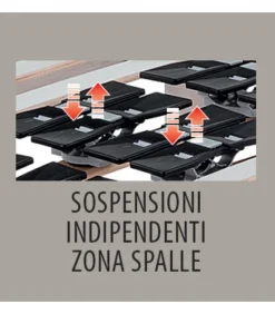Rete Ortopedica Singola E Matrimoniale Il Legno Con Doghe In Faggio E Regolatore Di Portanza