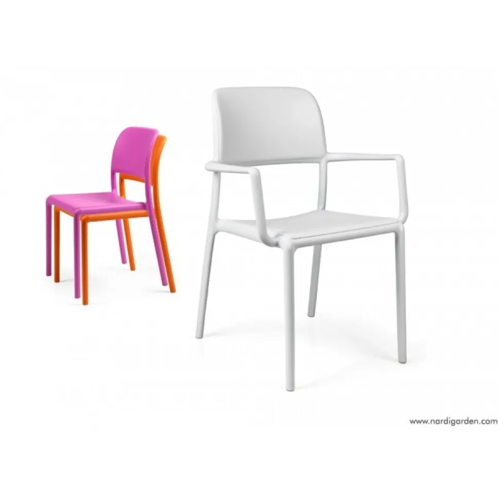 Riva, Sedia Con Braccioli Indoor Ed Outdoor