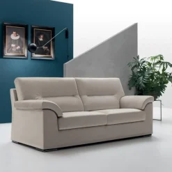 Russel, Divano Moderno Ed Ergonomico Con Fascia Lombare