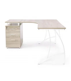 Scrivania Kavita Angolo C-Cassettiera