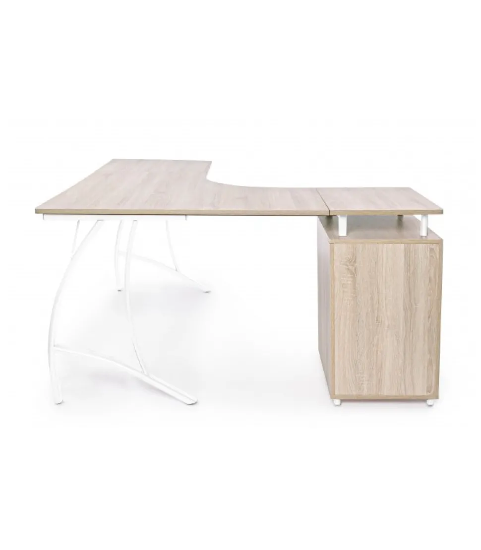 Scrivania Kavita Angolo C-Cassettiera