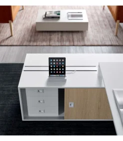 Scrivania X4 Box, 100% Made In Italy.