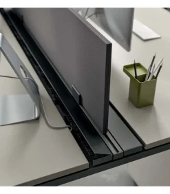 Scrivania X1 Doppia, 100% Made In Italy.