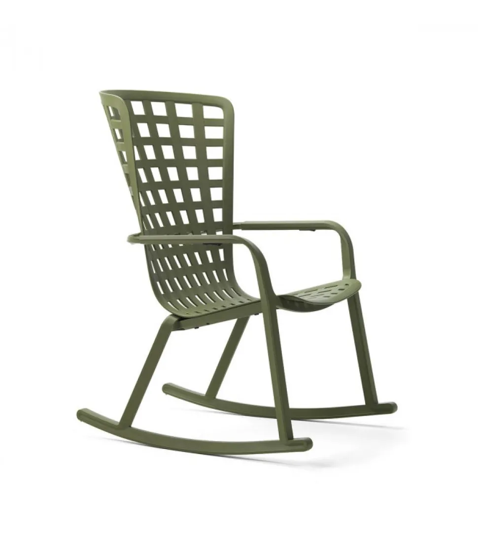 Sedia A Dondolo Folio In Polipropilene Rinforzato