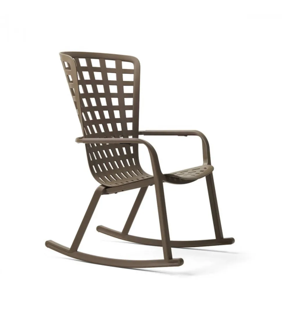 Sedia A Dondolo Folio In Polipropilene Rinforzato