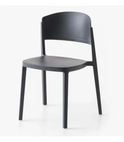 Sedia Abuela Di Gaber, Realizzata Interamente In Italia In Tecnopolimero Per Outdoor.