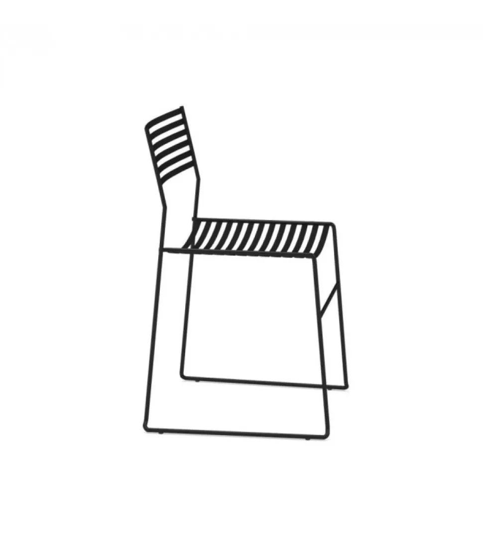 Sedia Aero Sd, Accessoriabile Di Cuscino Per La Seduta.