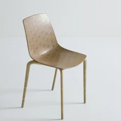 Sedia Alhambra Eco In Composito Di Legno E Materiale Plastico