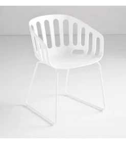 Sedia Basket St Con Scocca In Tecnopolimero.