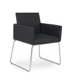 Sedia C-Br Sixty Pu Nero