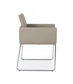 Sedia C-Br Sixty Pu Tortora