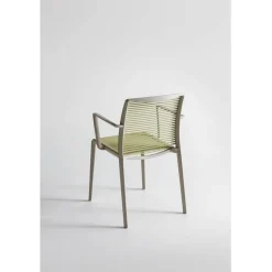 Sedia Con Braccioli Avenica In Tecnopolimero Bi-Materiale