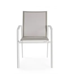 Sedia Con Braccioli Cruise Bianco Gk50