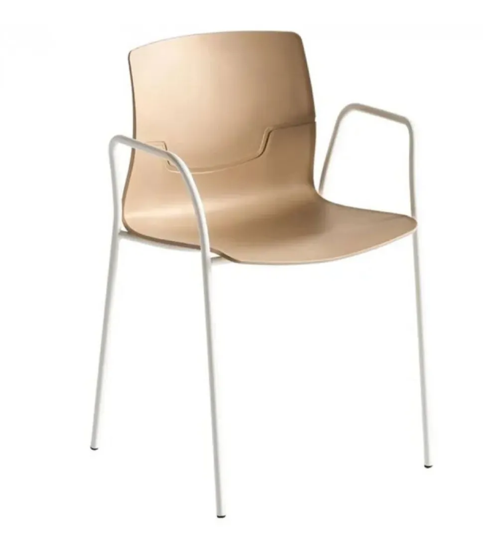 Sedia Con Braccioli Slot Tb Elegante E Maneggevole