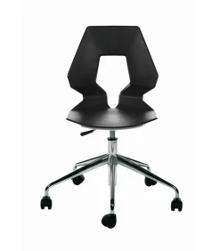 Sedia Con Ruote Prodige 5R Per L'Ufficio Rigoroso E Contemporaneo