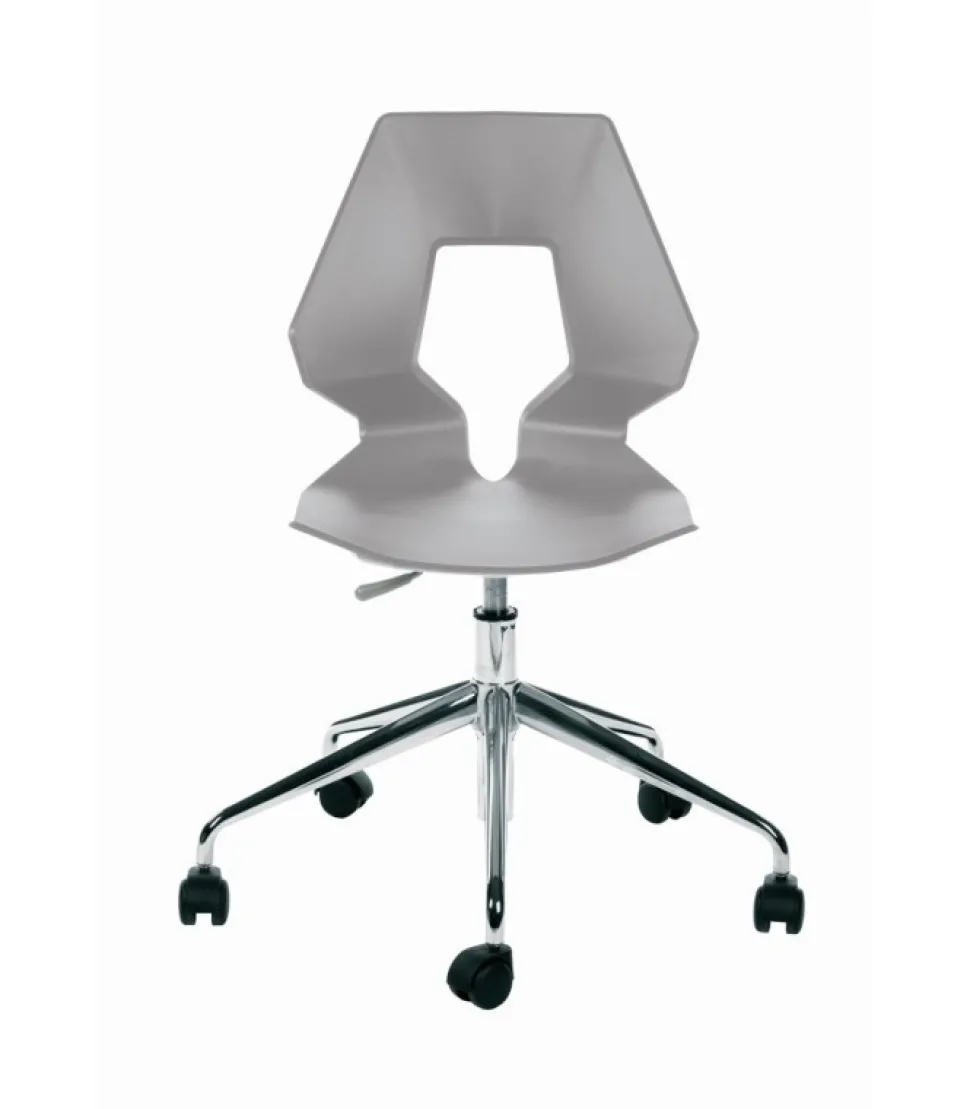Sedia Con Ruote Prodige 5R Per L'Ufficio Rigoroso E Contemporaneo
