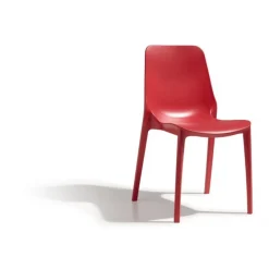 Sedia Da Giardino Ginevra 2334 Di Scab, Interamente Realizzata In Italia In Tecnopolimero Per L'Outdoor.