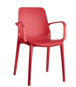 Sedia Da Giardino Ginevra Di Scab, E Realizzata In Tecnopolimero Per L'Outdoor, E Impilabile, Per Privati E Contract.