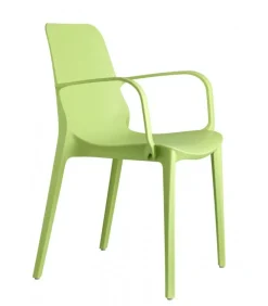 Sedia Da Giardino Ginevra Di Scab, E Realizzata In Tecnopolimero Per L'Outdoor, E Impilabile, Per Privati E Contract.