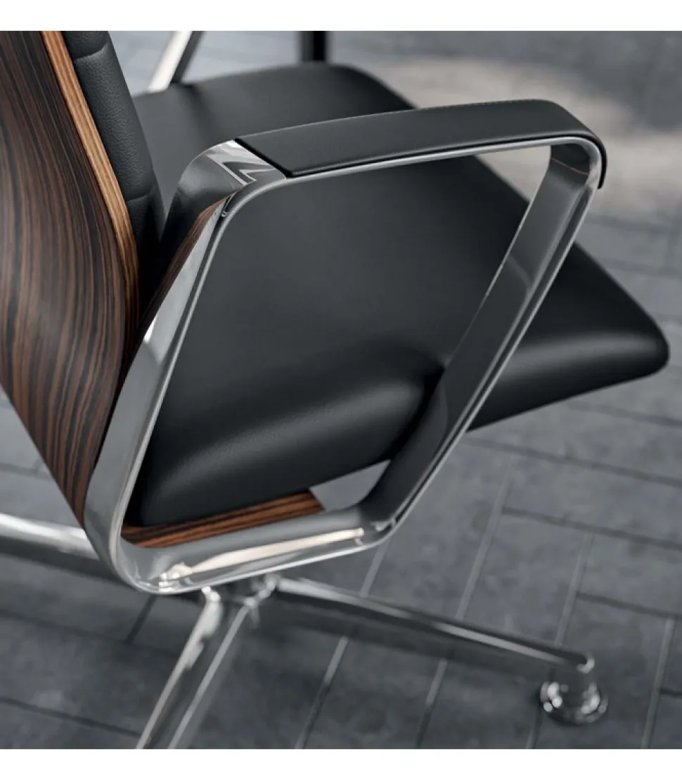 Sedia Da Ufficio Directa, 100% Made In Italy.