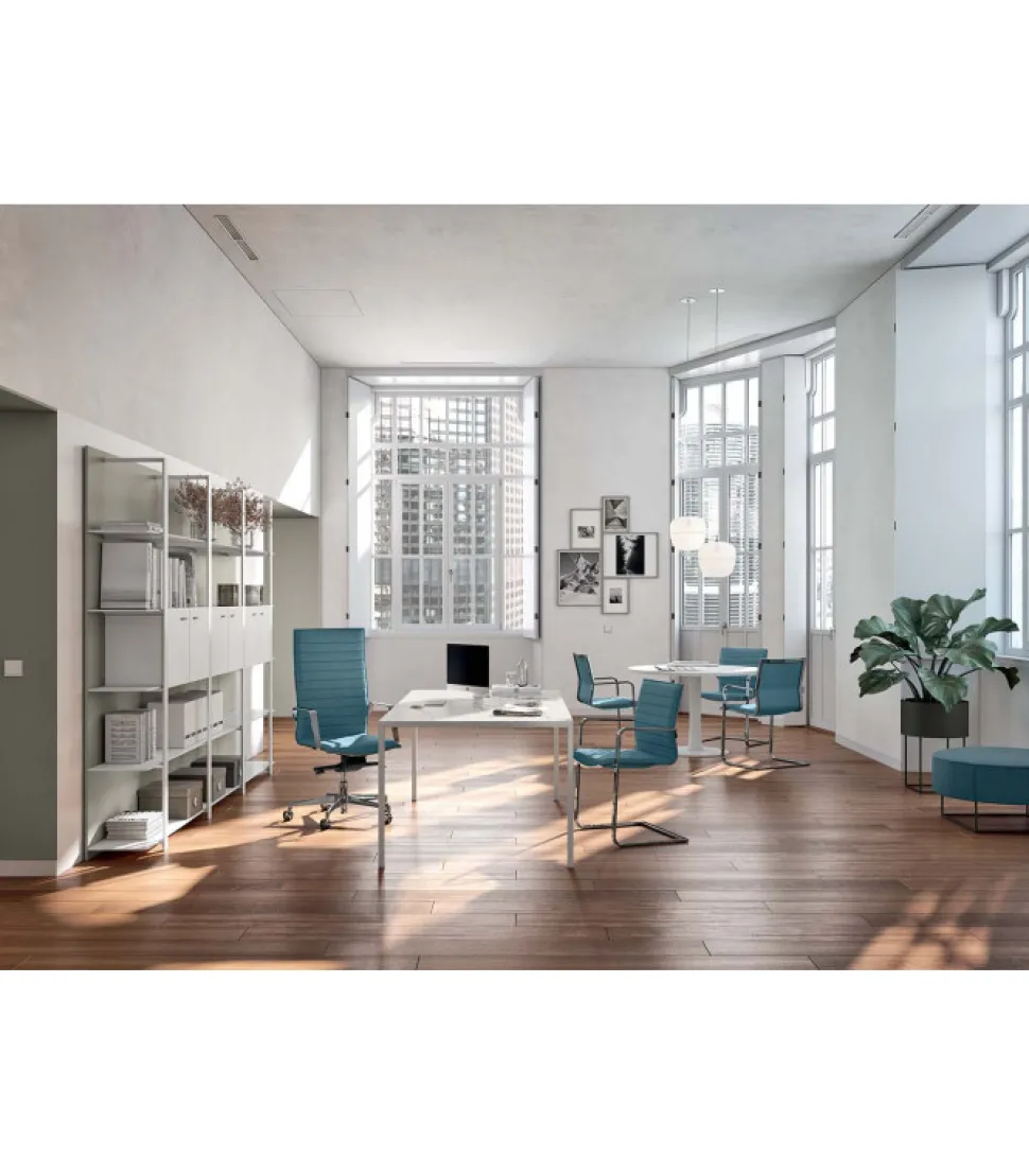 Sedia Da Ufficio Diva Soft, 100% Made In Italy.