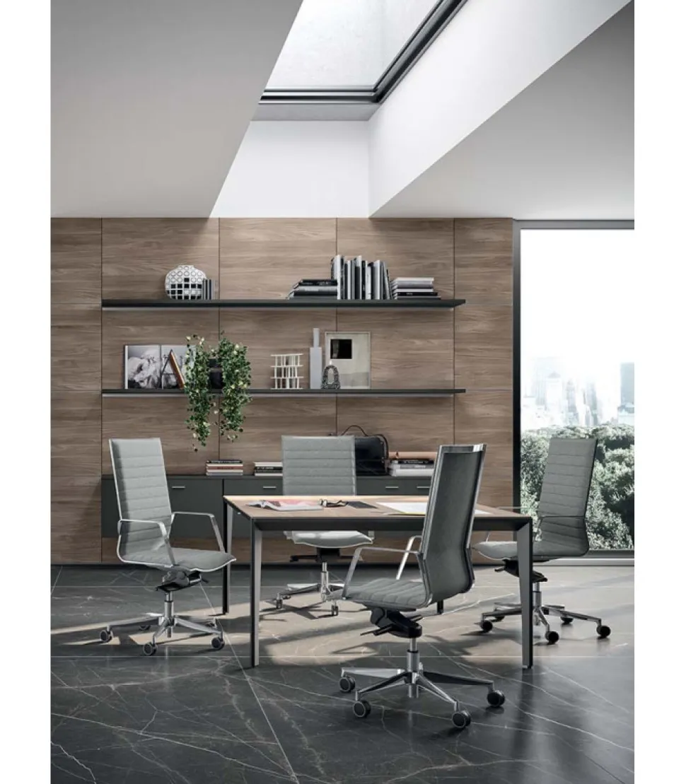 Sedia Da Ufficio Diva Soft, 100% Made In Italy.