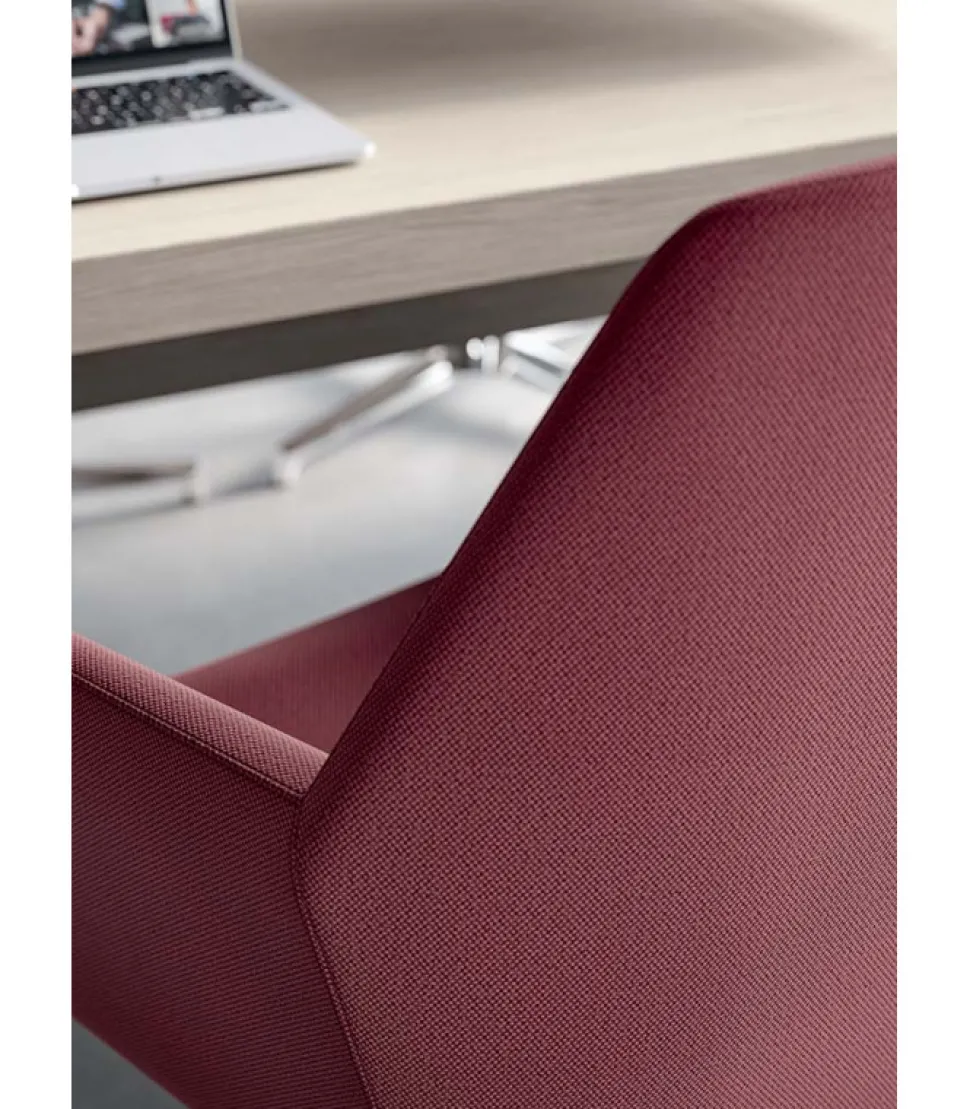 Sedia Da Ufficio Dune, 100% Made In Italy.