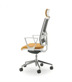 Sedia Da Ufficio Modello Play Net Bianco: Eleganza E Comfort Per La Tua Postazione Lavorativa