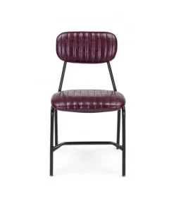 Sedia Debbie Bordeaux Vintage