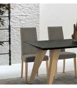 Sedia Design Imbottita Adele