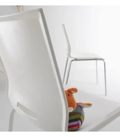 Sedia Elena 4, Con Struttura In Metallo Verniciato.