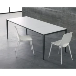 Sedia Eva 1 Con Struttura In Alluminio Verniciato