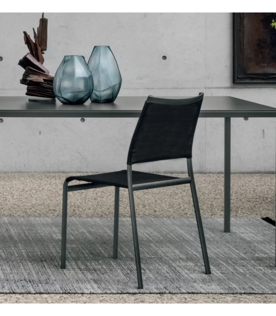 Sedia Eva Giovane Design Seduta In Plastitex Colorato