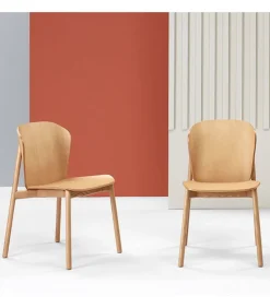 Sedia Finn Interamente Realizzata In Legno Di Faggio O Frassino In Italia Da Scab.