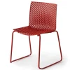 Sedia Fuller St Con Struttura A Slitta.