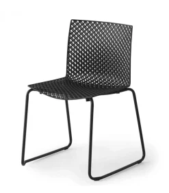 Sedia Fuller St Con Struttura A Slitta.