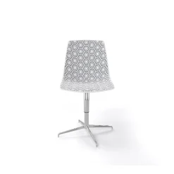 Sedia Girevole Alhambra L Con Basamento 4 Razze