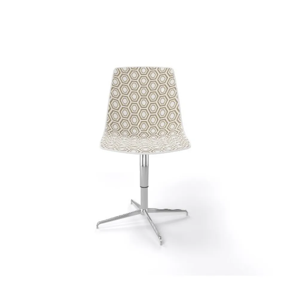 Sedia Girevole Alhambra L Con Basamento 4 Razze