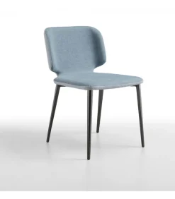 Sedia Imbottita Disponibile Con Gambe In Legno E Metallo Laccati Vari Colori
